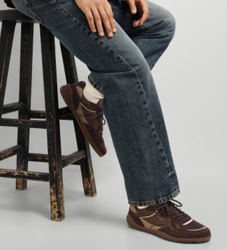 PMS300034 Baskets Savile Racer marron (40), Plat, Cuir, Lacets, Casuel - Pepe Jeans - Modalova