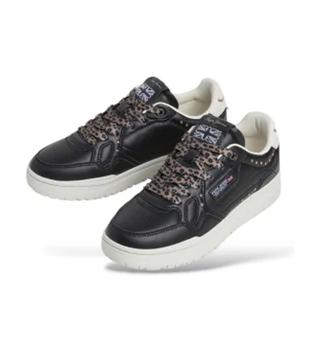 PLS000036 Baskets en cuir Chester Key (36), Plat, Lacets, Casuel - Pepe Jeans - Modalova