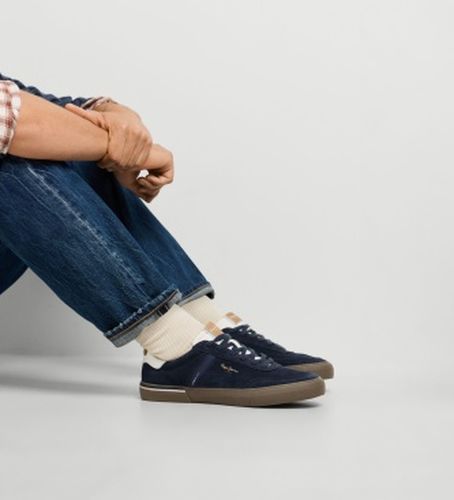 PMS300032 Chaussures en cuir Kenton Suede (40), Plat, Lacets, Casuel - Pepe Jeans - Modalova