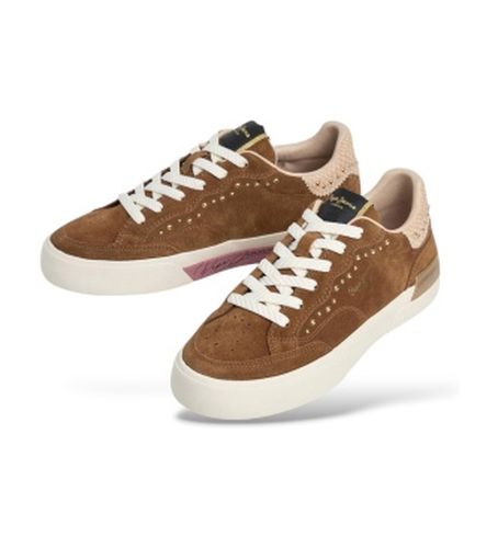 PLS300027 Baskets en cuir Milan West (41), Plat, Lacets, Casuel - Pepe Jeans - Modalova