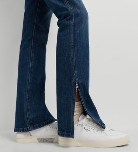PLS300028 Baskets en cuir Milan (37), é, Plat, Lacets, Casuel - Pepe Jeans - Modalova
