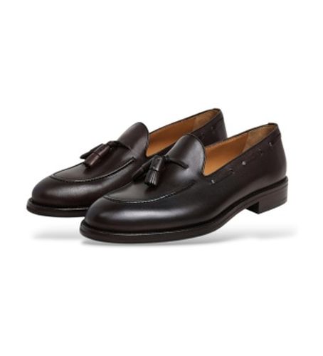 HMS200061 Mocassins en cuir Mayfair marron (40), 1 à 3 cm, Aucun, Casuel, Classique - Hackett London - Modalova
