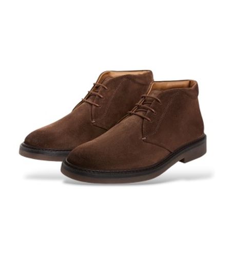 HMS200138 Bottines en cuir Elsted Chukka-S (40), Plat, Lacets, Casuel, Classique - Hackett London - Modalova