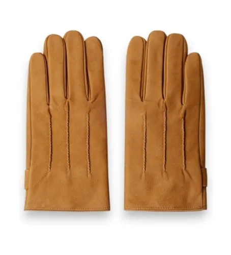 HM0400134 Gants en cuir Commuter Touch (M), Casuel, Taupe - Hackett London - Modalova
