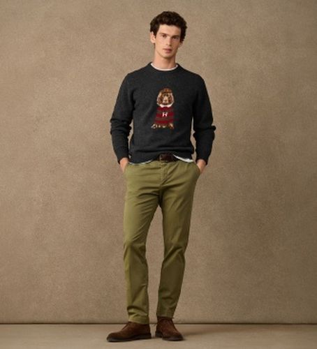 HM7000259 Pull en jersey patrimonial Harry Crew (S), Casuel, Laine, Classique, Manche longue - Hackett London - Modalova