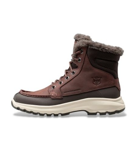 Bottes en cuir Garibaldi V3 marron (40), Plat, Lacets, Casuel, De plein air - Helly Hansen - Modalova