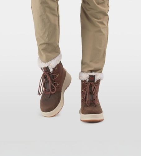 Bottes en cuir Garibaldini marron (37), Plat, Nubuck, Lacets, Casuel, De plein air - Helly Hansen - Modalova
