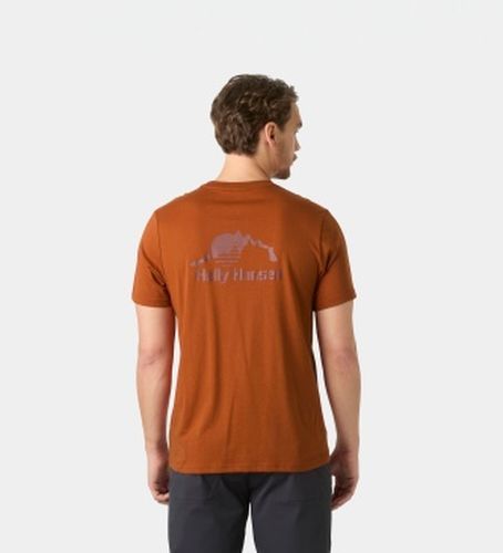 T-shirt Nord Graphic (S), Casuel, Coton, Manche courte - Helly Hansen - Modalova
