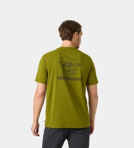T-shirt Skog Graphic (S), Casuel, Manche courte, Polister recyclé - Helly Hansen - Modalova