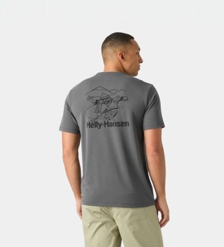 T-shirt Skog Graphic (M), Casuel, Polyester, Manche courte - Helly Hansen - Modalova