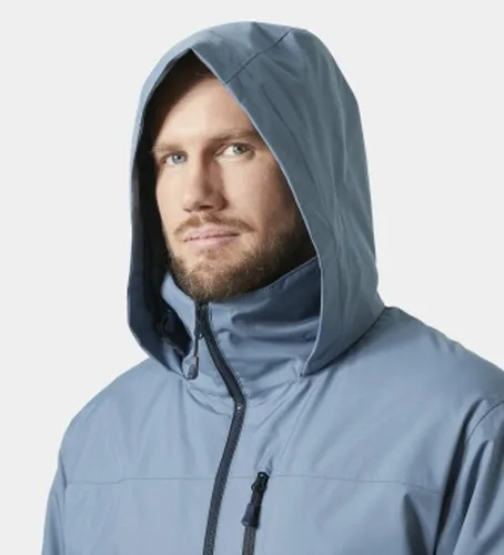 Veste nautique Crew Hooded Midlayer 2.0 bleue (S), Casuel, Polyester, De plein air - Helly Hansen - Modalova