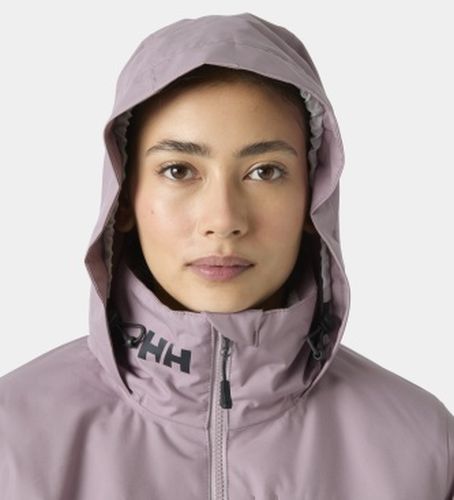 Veste polaire Crew à capuche lilas (XS), Casuel, , Polyester, De plein air - Helly Hansen - Modalova