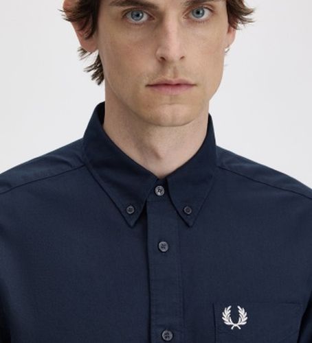 M5516 Chemise Oxford (XS), Casuel, Coton, Classique, Manche longue - Fred Perry - Modalova