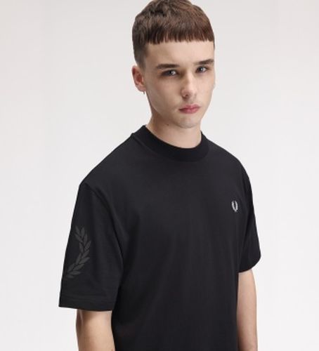 M3491 T-shirt Laurel Wreath réfléchissant (S), Casuel, Coton, Manche courte - Fred Perry - Modalova
