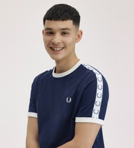 M4620 Maillot Ringer Taped (S), Casuel, Coton, Manche courte - Fred Perry - Modalova