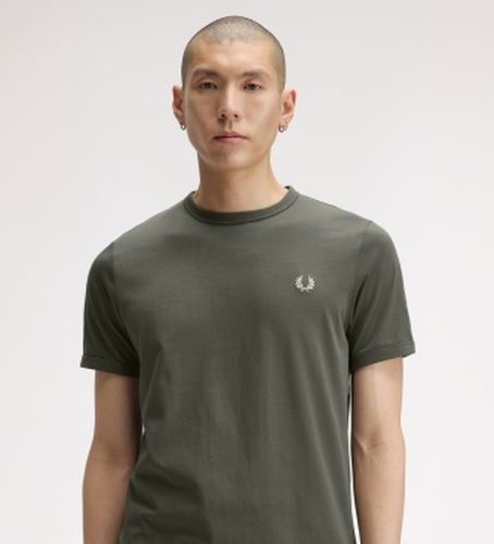 M3519 Tee-shirt Ringer (S), Beige, Casuel, Coton, Manche courte - Fred Perry - Modalova