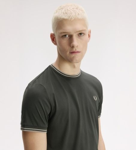 M1588 Polo Twin Tipped (S), Casuel, Coton, Manche courte - Fred Perry - Modalova