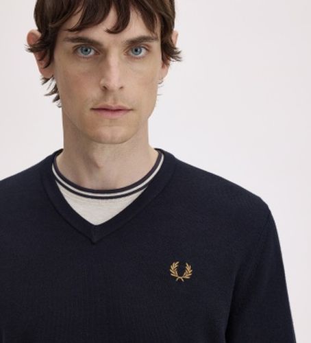K9600 Pull Classic à col en V (XS), Casuel, Laine - Fred Perry - Modalova