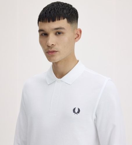 M6006 Polo uni à manches longues (S), Casuel, Coton, Manche longue - Fred Perry - Modalova