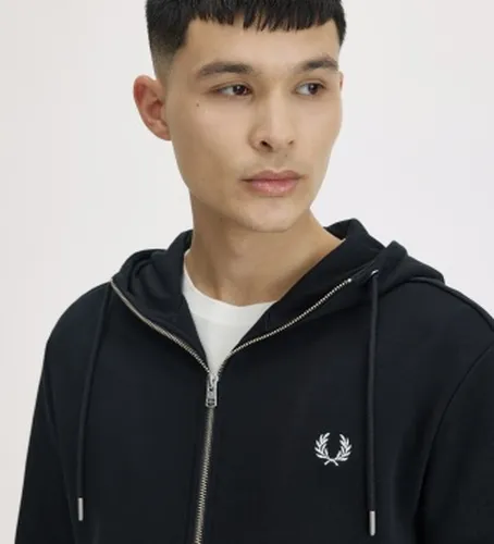 J7536 Sweat à capuche zippé (M), Casuel, Coton - Fred Perry - Modalova