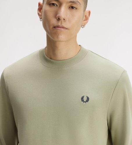 M7535 Sweat-shirt à col rond (XS), Casuel, Coton, Manche longue - Fred Perry - Modalova