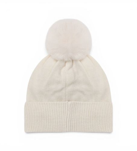 E-1JO Bonnet doublé en tissu polaire avec pompon cassé (OSFA), Casuel, Laine - Colmar - Modalova