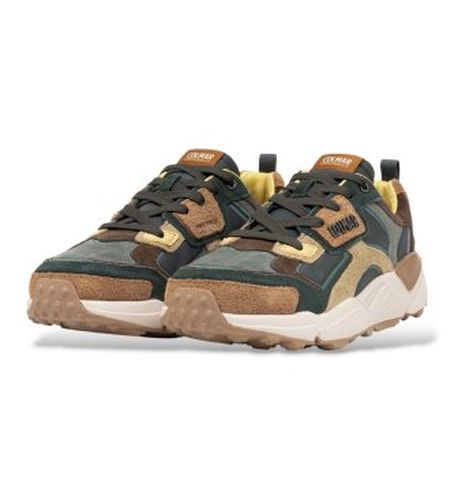 GARNER-B Baskets en cuir Garner Blend multicolore (41), Plat, Lacets, Casuel - Colmar - Modalova