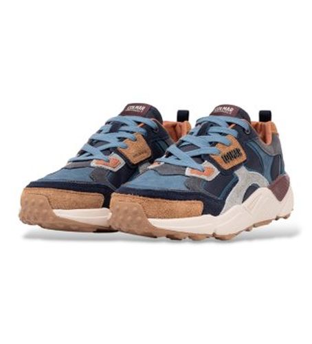 GARNER-B Baskets en daim Garner Blend (40), Cuir, Plat, Lacets, Casuel - Colmar - Modalova