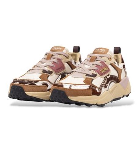 GARNER-S Baskets en cuir Garner Spots blanc multicolore (36), Plat, Lacets, Casuel - Colmar - Modalova
