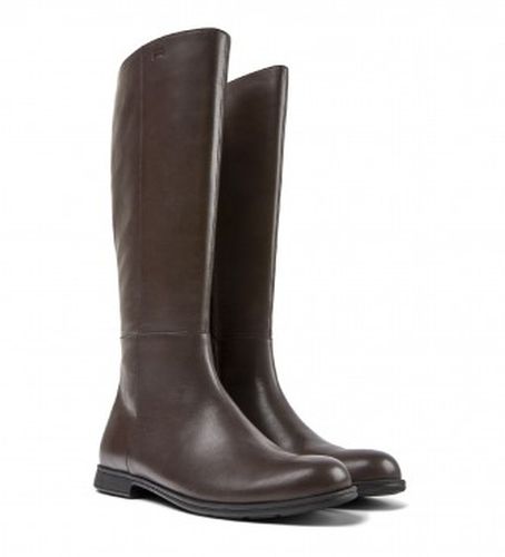 K400451-003 Bottes en cuir Mil (35), Marron, 1 à 3 cm, Fermeture éclair, Casuel - Camper - Modalova
