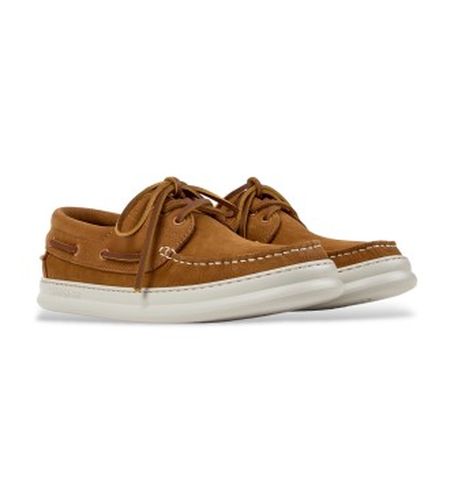 K101073-005 Mocassins en cuir Runner Four marron clair (40), Plat, Lacets, Casuel - Camper - Modalova
