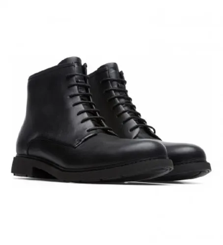 K400245-004 Bottes à la cheville en cuir Neuman (35), Plat, Fermeture éclair, Casuel - Camper - Modalova