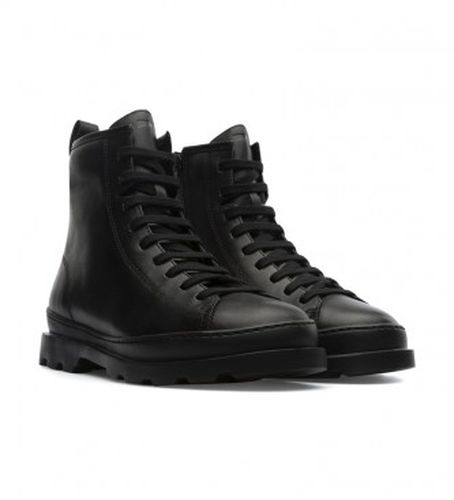 K400325-004 Bottines en cuir Brutus (36), Plat, Lacets, Fermeture éclair, Casuel - Camper - Modalova