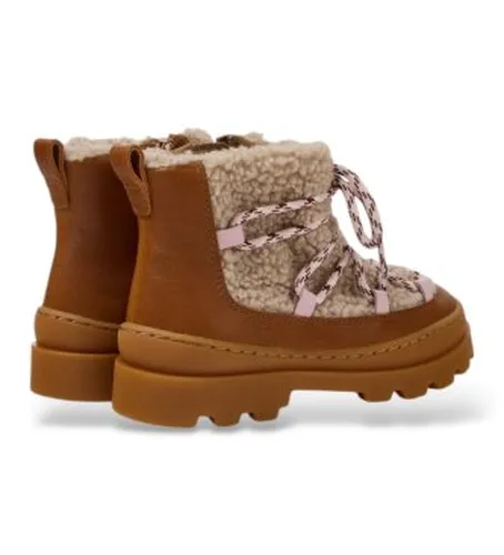 K900410-001 Bottines en cuir Twins (35), Plat, Lacets, Casuel - Camper - Modalova