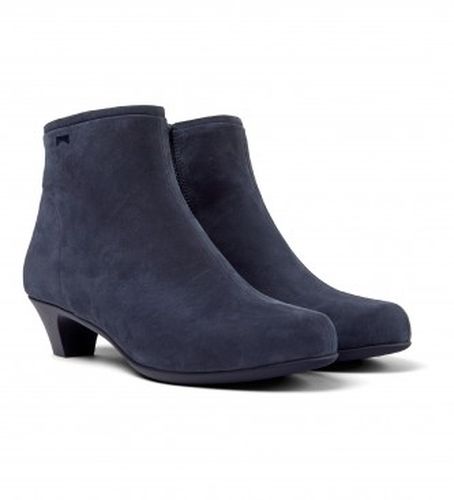 Bottines en cuir Helena low (35), Bleu, 3 à 5 cm, Fermeture éclair, Casuel, Marine - Camper - Modalova