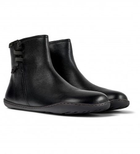 K400676-004 Peu Cami Leather Ankle Boots (35), Cuir, , Plat, Fermeture éclair, Casuel - Camper - Modalova