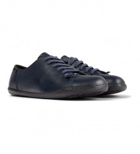 K100249-049 Peu Cami Leather Sneakers (39), Cuir, Plat, Lacets, Casuel, Marine - Camper - Modalova