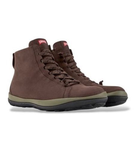 K300287-035 Baskets en cuir Peu Pista GM marron (40), Plat, Lacets, Casuel - Camper - Modalova
