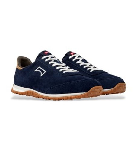 K101097-005 Drift Walk Leather Sneakers (40), Cuir, Plat, Lacets, Casuel, Marine - Camper - Modalova