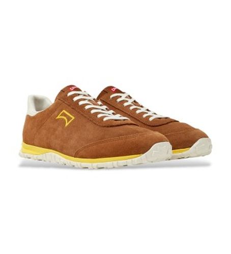 K101097-003 Drift Walk Leather Sneakers brown (39), Cuir, , Plat, Lacets, Casuel - Camper - Modalova