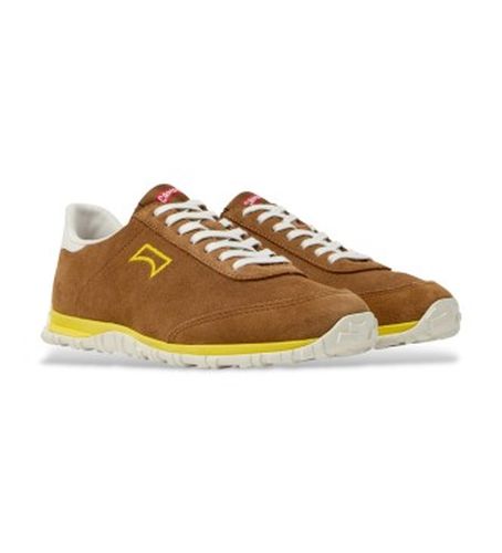 K201885-003 Drift Walk Leather Sneakers brown (36), Cuir, , Plat, Lacets, Casuel - Camper - Modalova