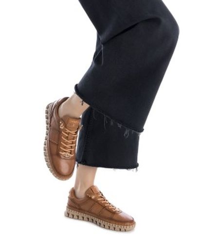 CAMEL Baskets en cuir 162528 (37), Plat, Lacets, Casuel - Carmela - Modalova
