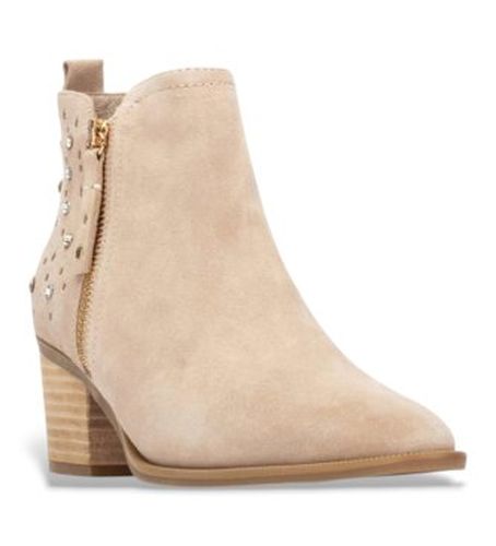 BEIGE Bottines en cuir 163151 marron (40), 5 à 8 cm, Fermeture éclair, Casuel - Carmela - Modalova