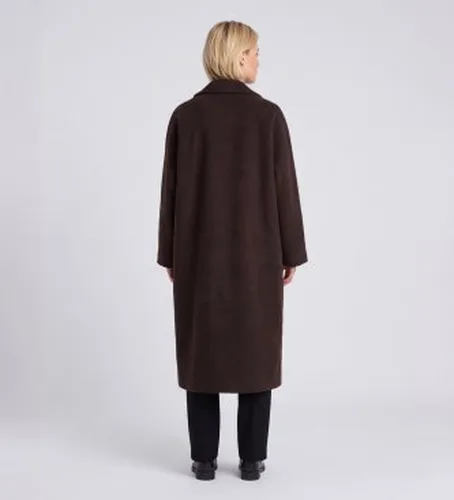 FD4232 Manteau croisé en laine marron (S/M), Casuel, Classique - Circolo 1901 - Modalova