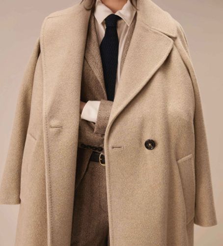 FD4232 Manteau croisé (S/M), Laine, Classique - Circolo 1901 - Modalova