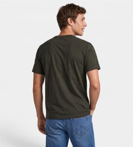 XM001280AF10361U8123 Tee-shirt avec logo en relief (S), Marron, Casuel, Coton, Manche courte - A|X Armani Exchange - Modalova