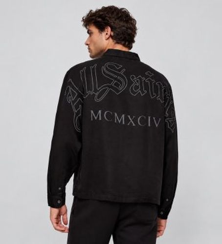 M036SF Chemise à Manches Longues Soul (L), Classique, Manche longue, Tissu - ALL SAINTS - Modalova