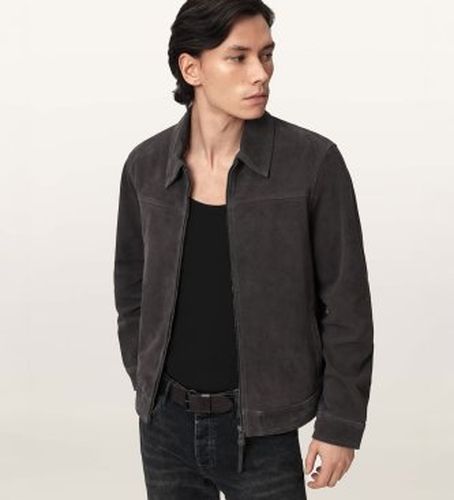 M011LD Veste en Cuir Rhone foncé (L), Casuel - ALL SAINTS - Modalova