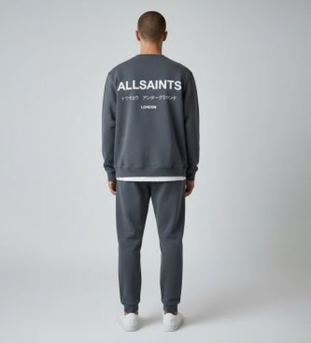M033NB Sweat-shirt Underground bleuté (S), Casuel, Coton, Manche longue - ALL SAINTS - Modalova