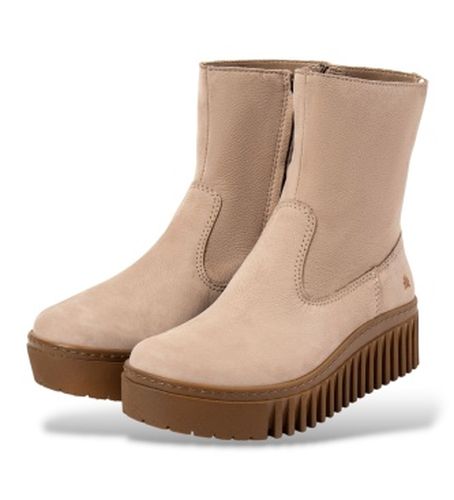 TB003_020 Bottines en cuir 1531 Brighton (37), 3 à 5 cm, Nubuck, Fermeture éclair, Casuel - ART - Modalova